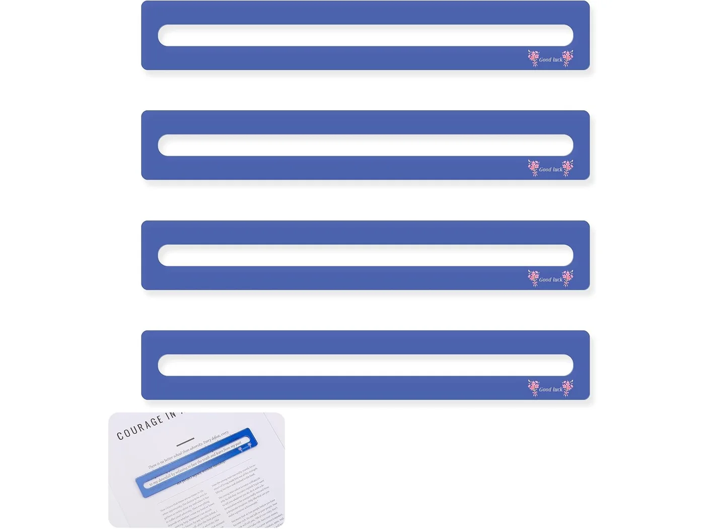 BOXOB blue Mahjong line finder 4-pack