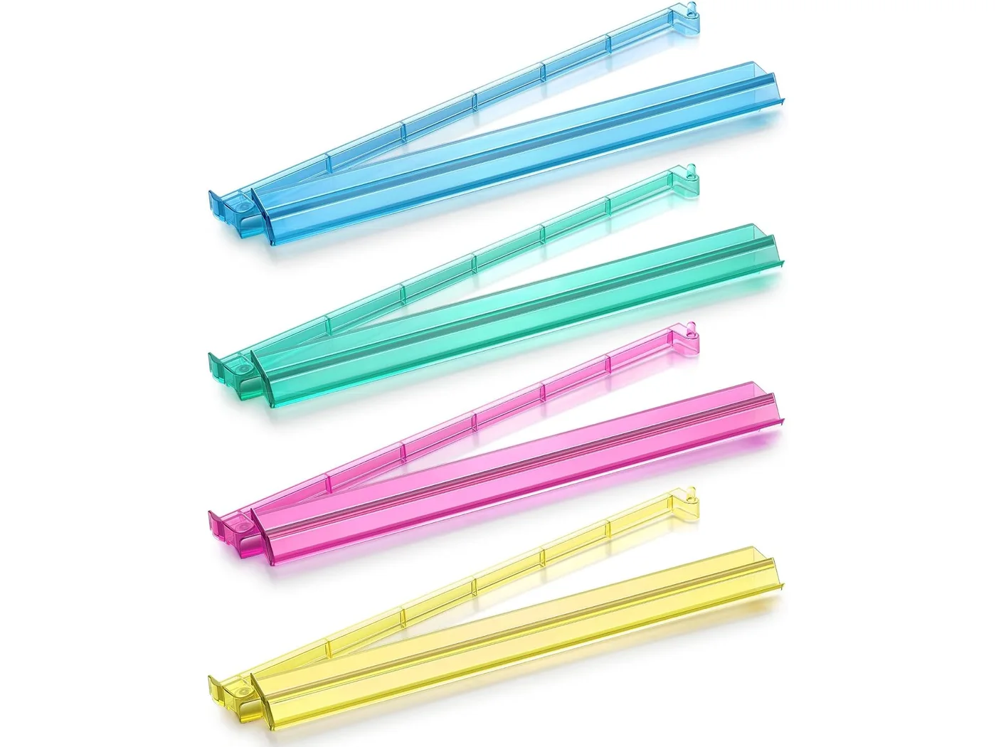 Suncle four color Mahjong rack and pusher set